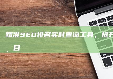 精准SEO排名实时查询工具，提升搜索排名一目了然